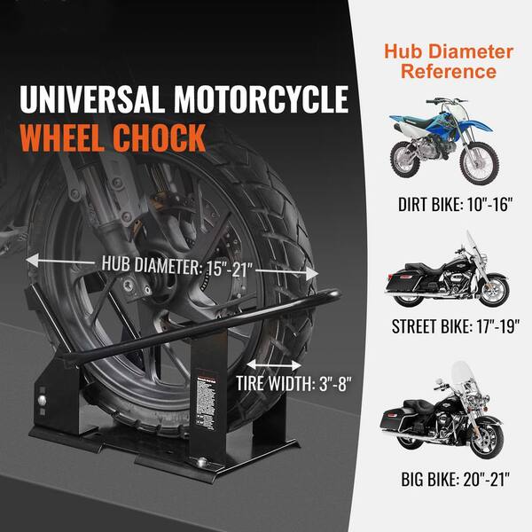 Motorcycle Wheel Chocks for Transport & Storage