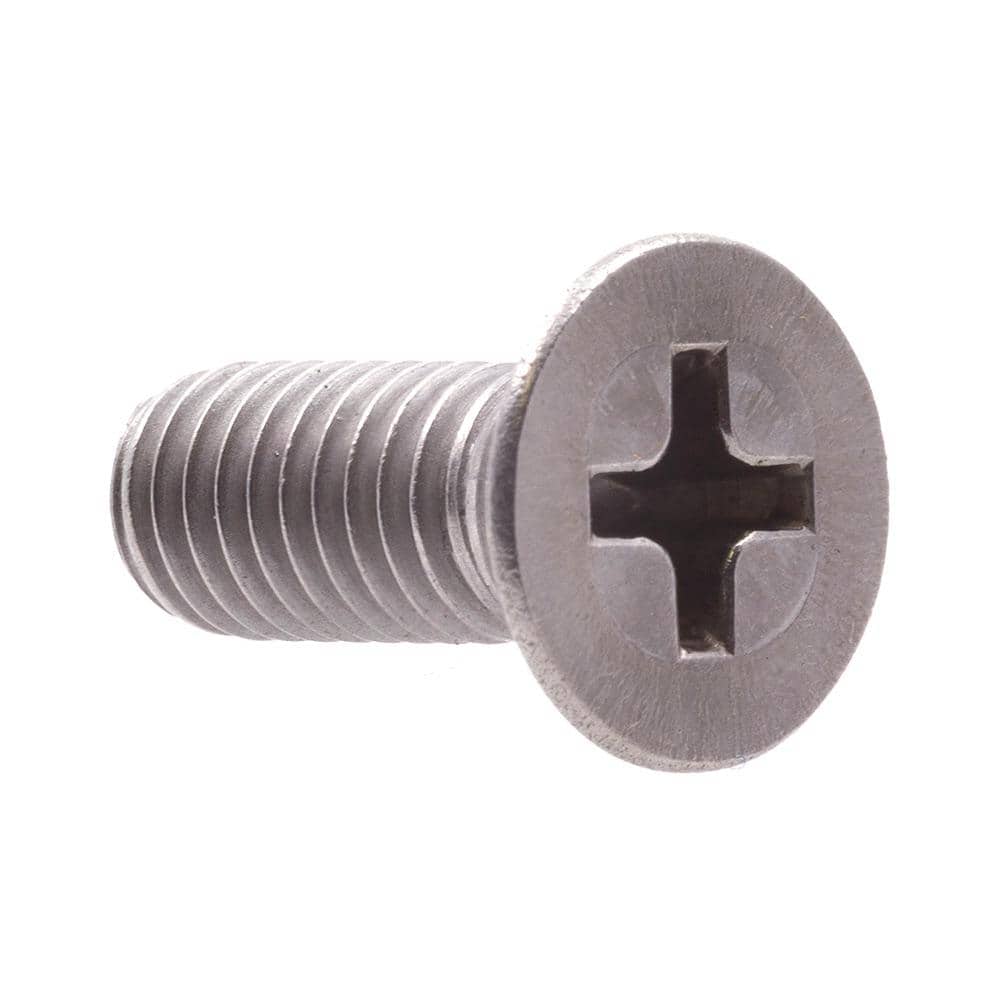 "#10-32 x 1/2 in. Phillips Drive Flat Head Machine Screws (25-Pack)" price history on PriceWatchPro