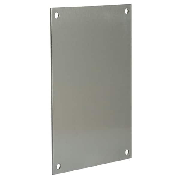 WIEGMANN 10 in. x 8 in. Aluminum Back Panel Mounting Plate