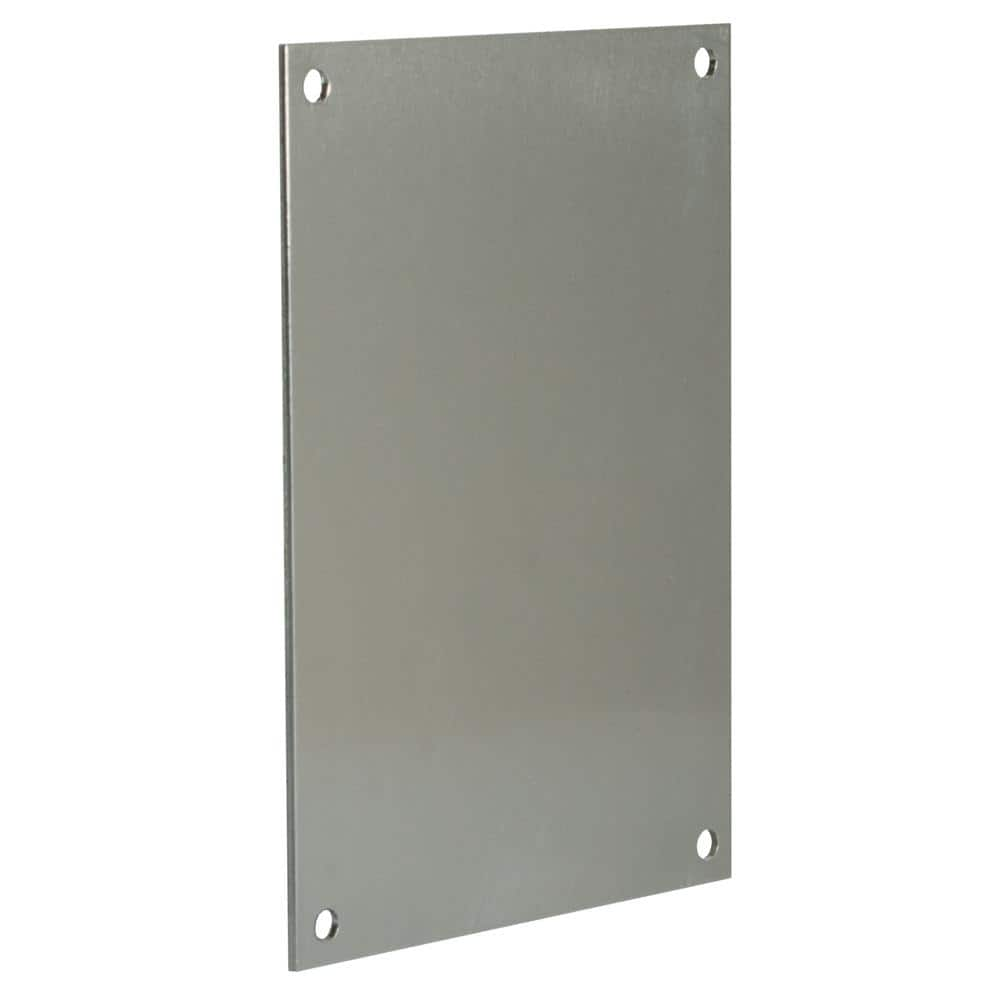 WIEGMANN 6 in. x 6 in. Aluminum Back Panel Mounting Plate HW-MP606A ...