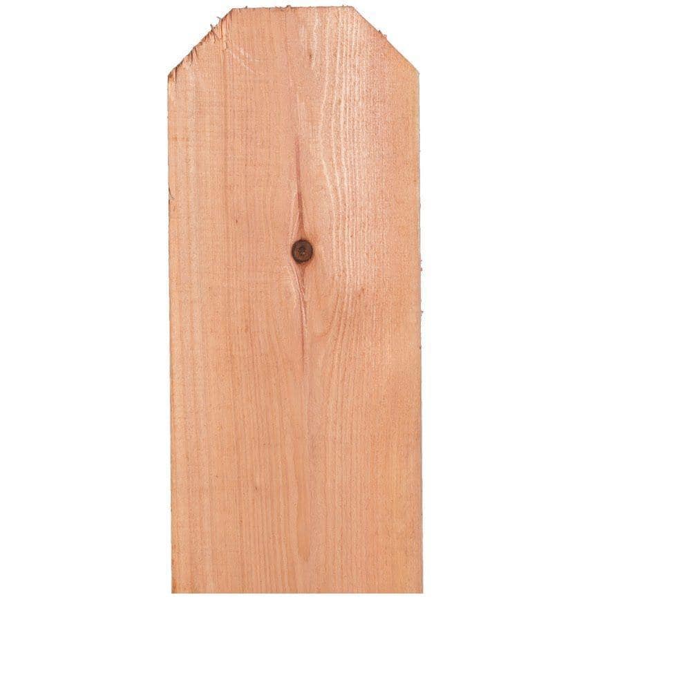 Dog ear 2025 fence board