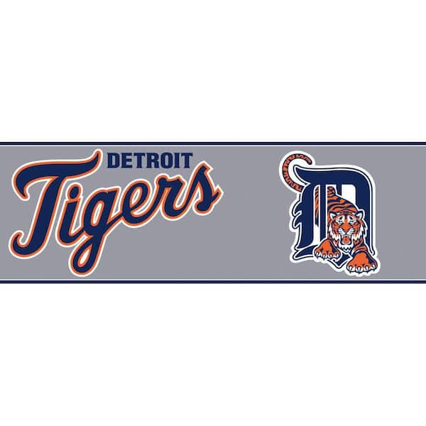 Major League Baseball Boys Will Be Boys II Detroit Tigers Wallpaper Border