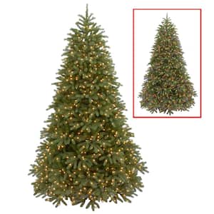 7.5 ft. Jersey Fraser Fir Medium Artificial Christmas Tree with Dual Color LED Lights