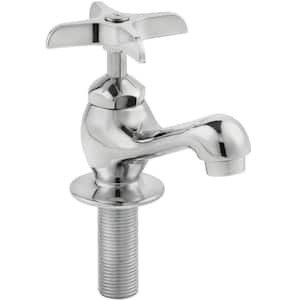 Single Hole 1-Handle Low-Arc Bathroom Faucet in Chrome
