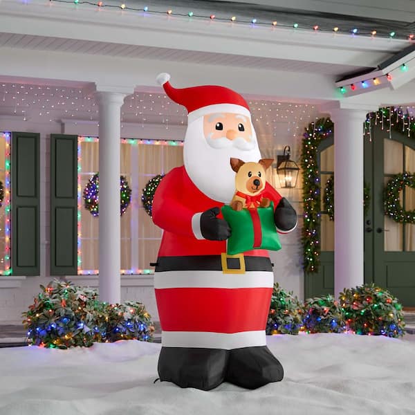 6.5 ft LED Santa Airblown Inflatable I7
