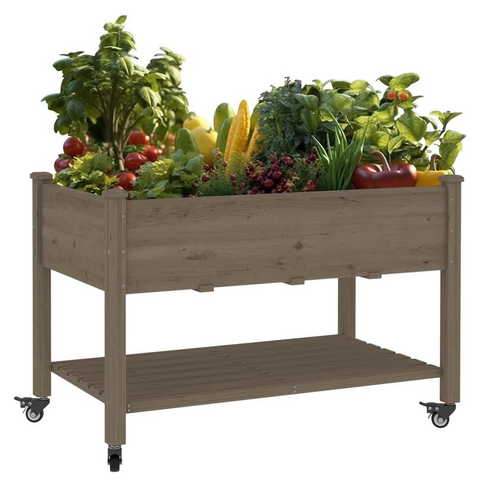 ☘️aiiKEN72*Garden☘️AG202507 Raised Garden Bed Kits 24”H, Tall Garden Box for Vegetables