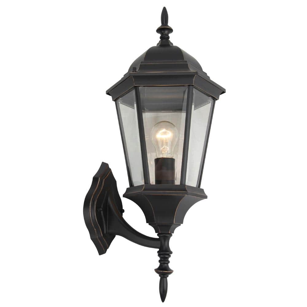 Jovel Black Outdoor Hardwired Lantern Sconce with Incandescent