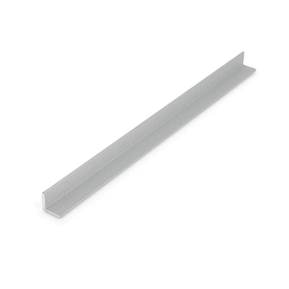 1/2 in. D x 1/2 in. W x 36 in. L Finished Clear Anodized Satin Metal Aluminum Angle Moulding (4-PACK) price history on PriceWatchPro