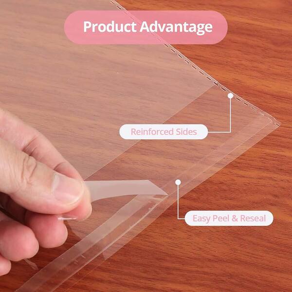 N/A Clear Self Sealing Cellophane Bags 9