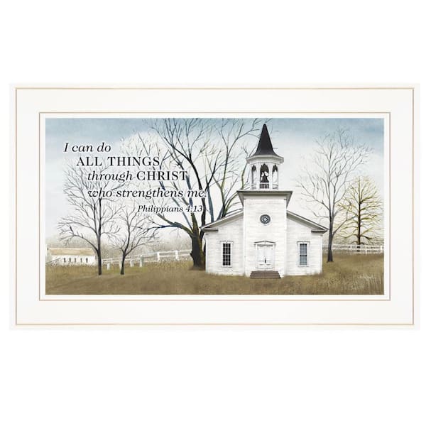 HomeRoots Amazing Grace by Unknown 1 Piece Framed Graphic Print Typography Art Print 12 in. x 21 in. .