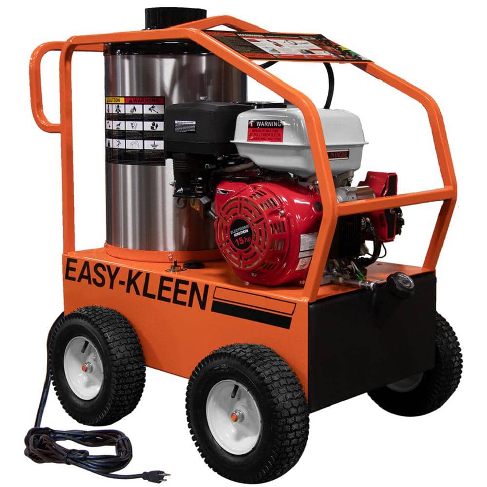 Commercial 4000 PSI 3.5 GPM Gas Driven Hot Water Pressure Washer 110/120V -  Easy Kleen, EZO4035GLEK120