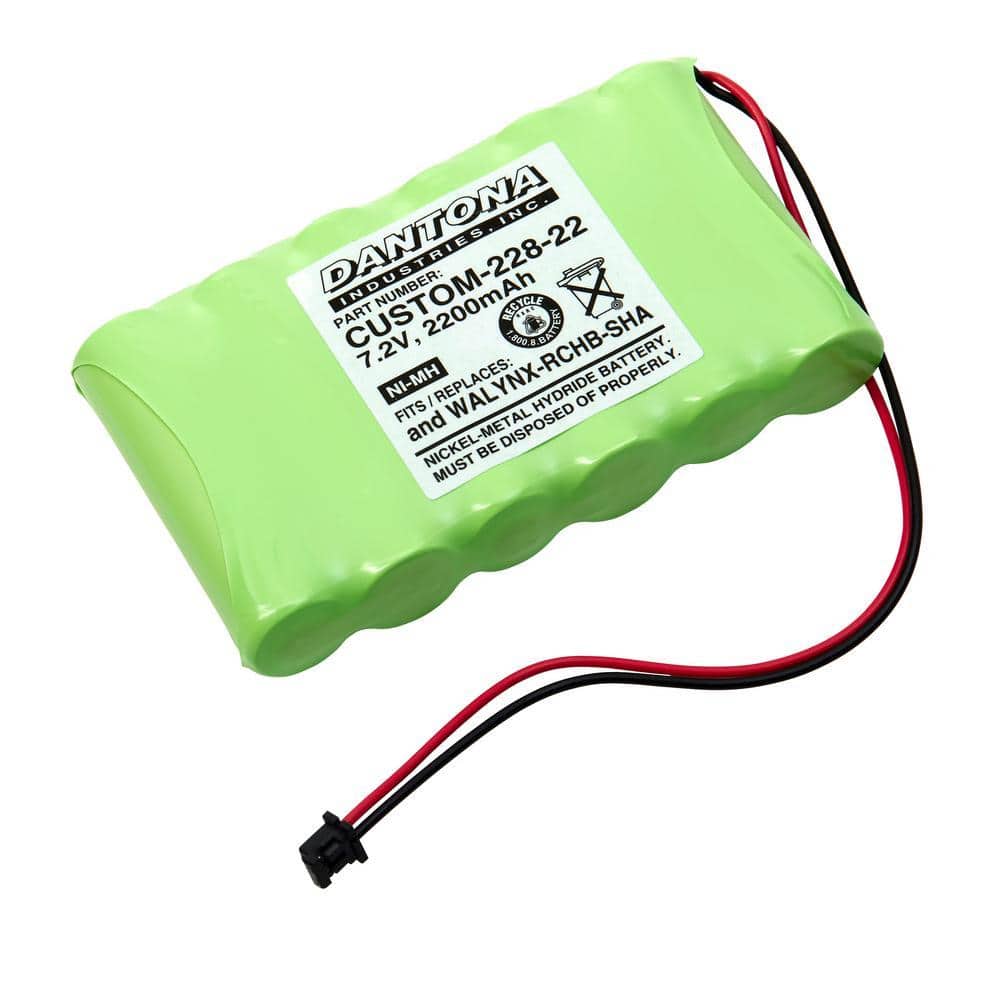 6v 2100mAh Ni-MH Battery Pack Replacement for Interlogix Simon XTi Ala - Batteryhawk, LLC 6v 2100mAh Ni-MH Battery Pack Replacement for Interlogix Simon XTi Ala - Batteryhawk, LLC