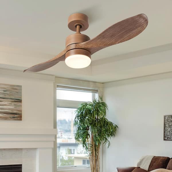 Pack 5 42Inch Indoor Replacement Fan Decors Ceiling Fan Weatherproof Oak Walnut 