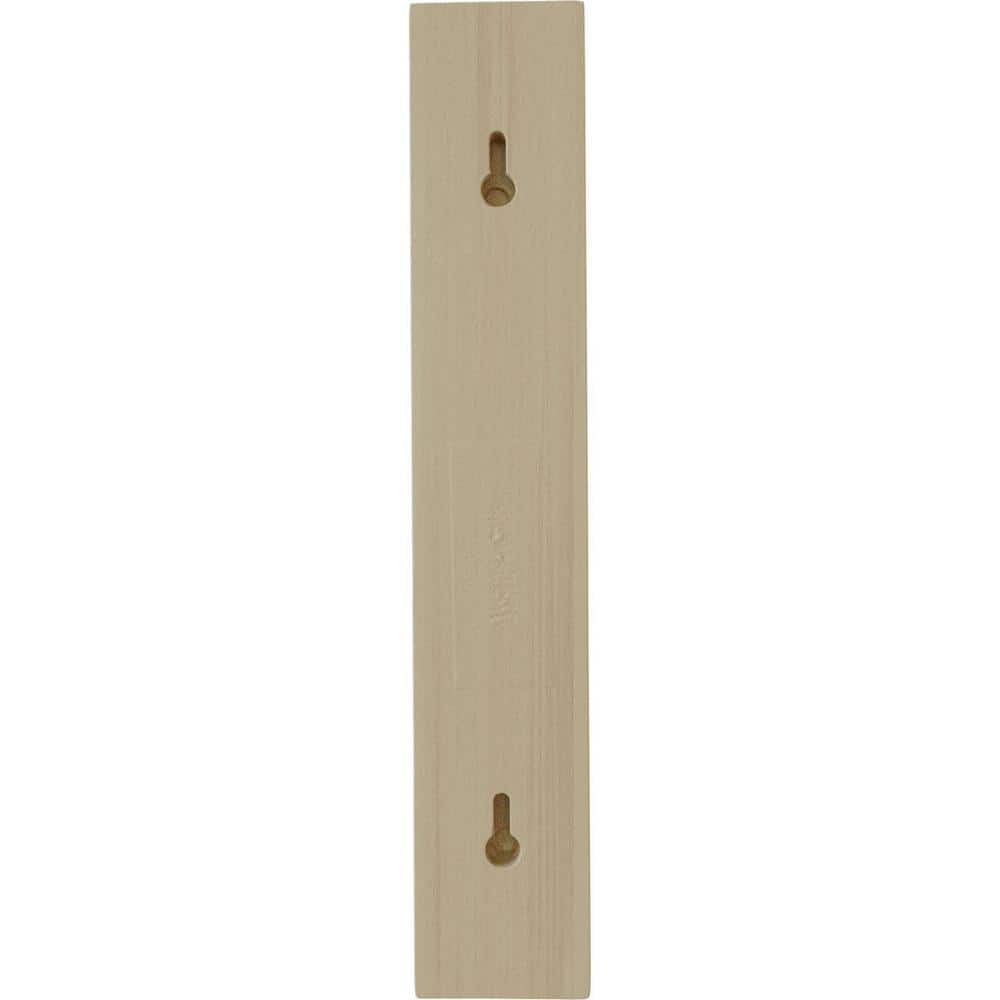 Reece 14.25" Hand-Carved Rubberwood Decorative Bracket