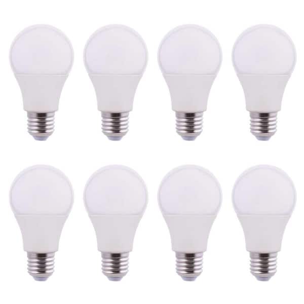 Unbranded 100-Watt Equivalent A19 Non-Dimmable CEC Rated LED Light Bulb Soft White (8-Pack)