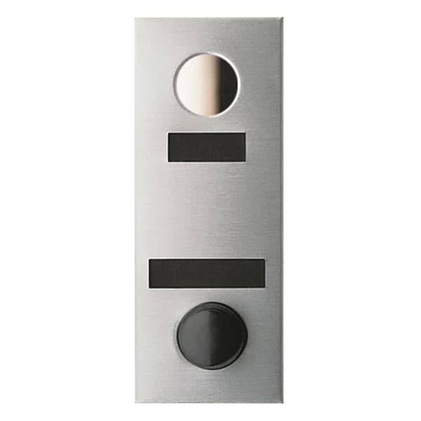 Auth-Chimes 90 Degree Anodized Silver Door Viewer with Mechanical Chime