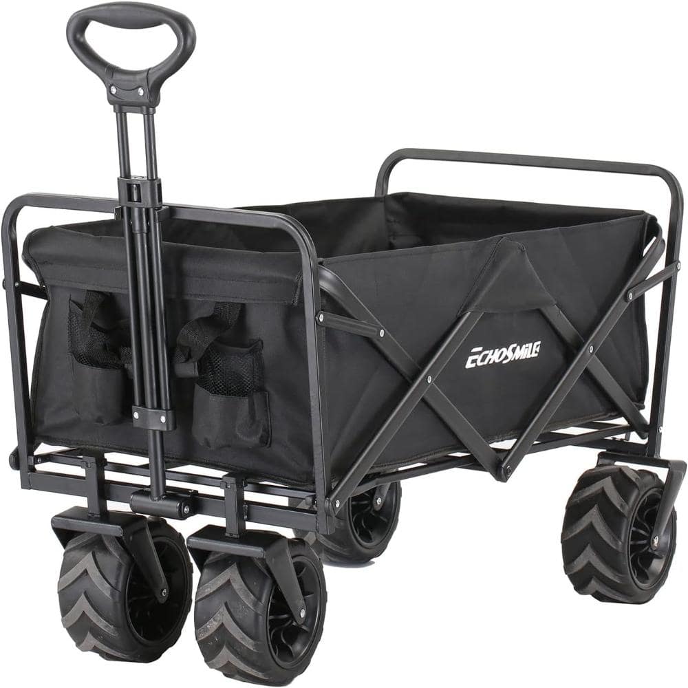 350LBS Collapsible Folding Wagon, All-Terrain Utility Cart for Sports & Camping price history on PriceWatchPro