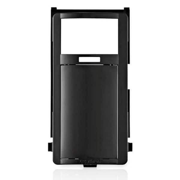 Motion Sensor Switch and Decora Humidity Sensor Switch Faceplate, Black