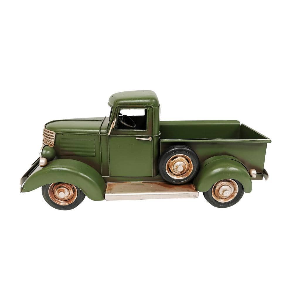 PETERSON ARTWARES Green 10.5 in. x 4.5 in. x 4 in. in Vintage