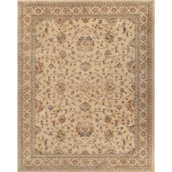 Home Decorators Collection Hinley Ivory 10 ft. x 13 ft. Indoor Area Rug