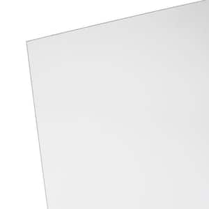 New Acrylic Plexiglass Plastic Sheet Clear .220 .25  1/4" x 12" x 12"