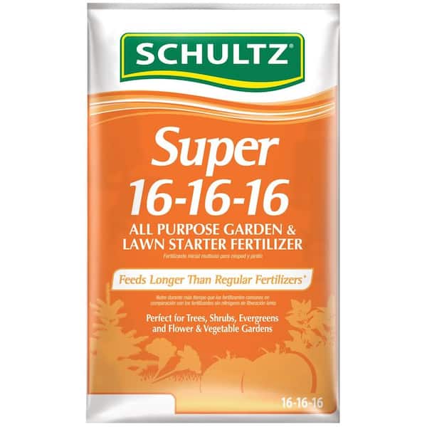 Schultz 15 lb. Super 16-16-16 All-Purpose Garden and Lawn Starter Fertilizer