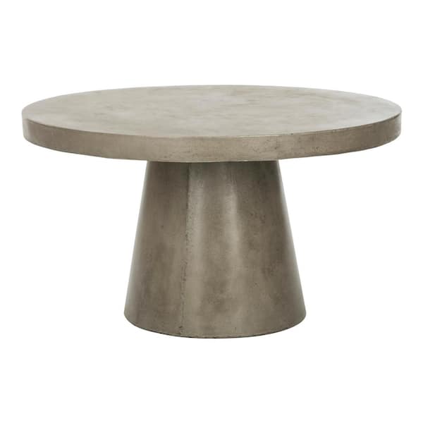 Round Stone Indoor Outdoor Coffee Table, Outdoor Coffee Table Round Modern