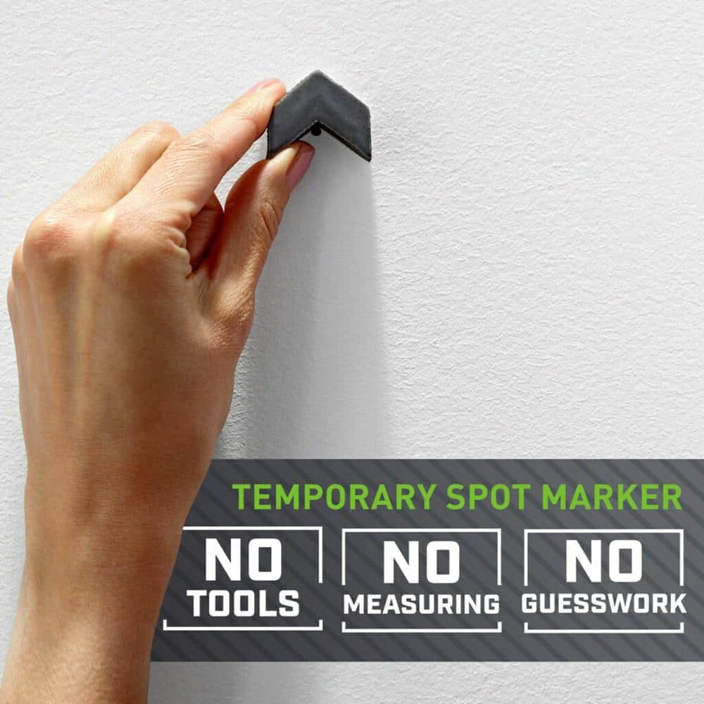 3M CLAW 25 lb Hardened Steel Drywall Picture Hanger with Spot Marker