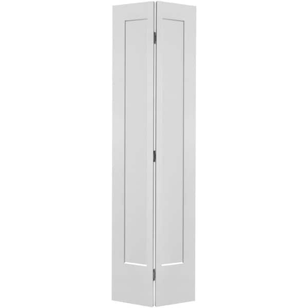 Masonite 24 in. x 80 in. 4 Panel Winslow Primed White Hollow-Core