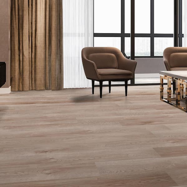 Wallpaper Flooring - Reclaimed Wood Floor - Grey 1:24 Scale 2815H