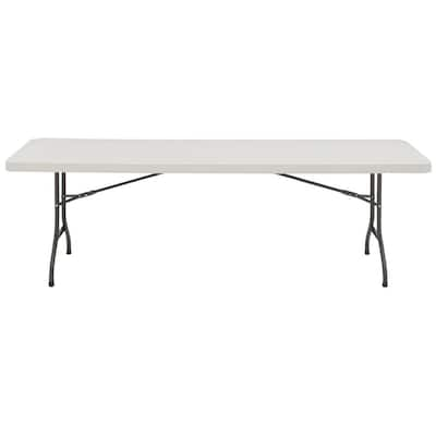 Lifetime 8 Ft. Commercial Folding Table; Almond – Home Depot Inventory ...