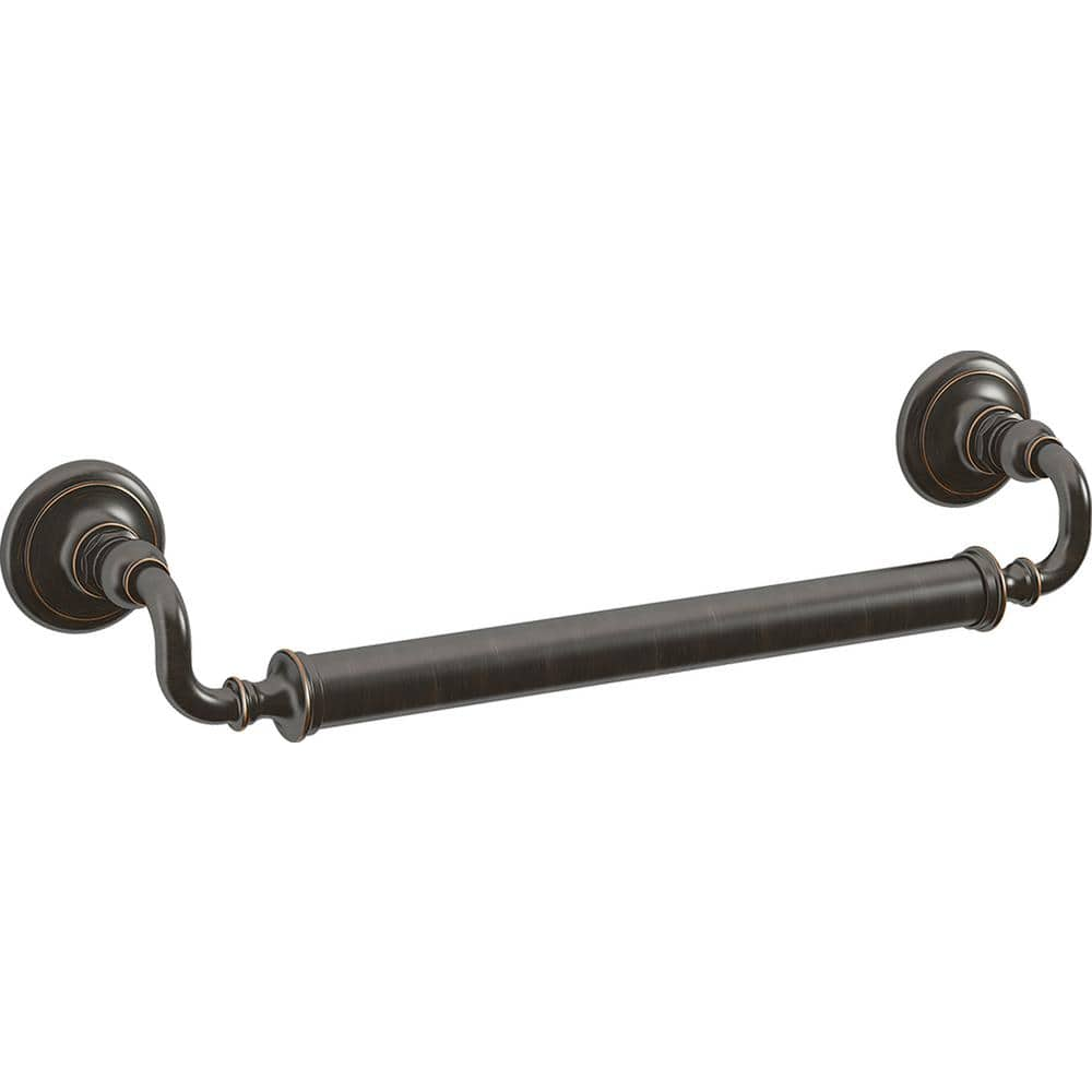 KOHLER Artifacts 18 in. Grab Bar in Oil-Rubbed Bronze 25155-2BZ - The ...