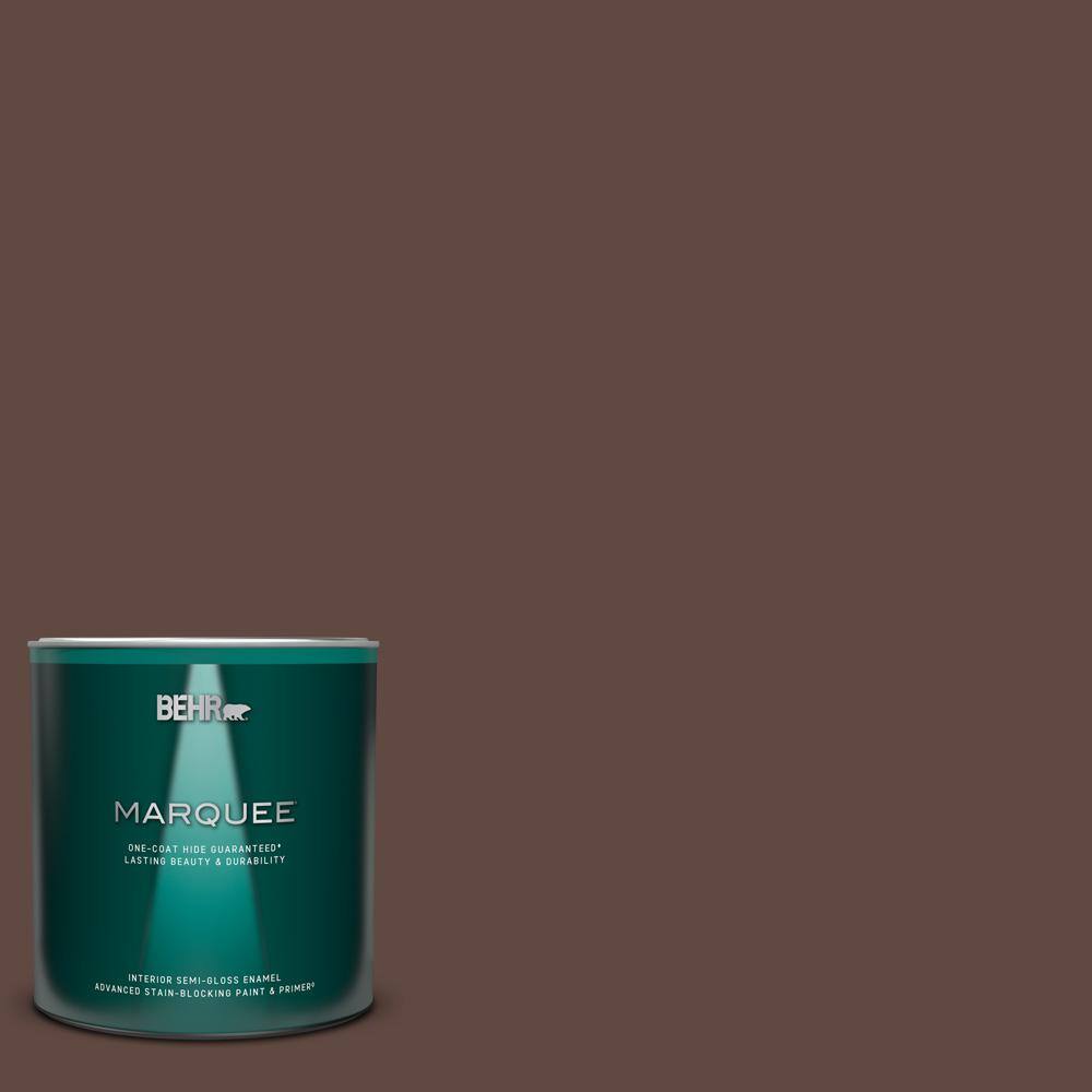 1 qt. #S-G-780 Spiceberry Semi-Gloss Enamel Interior Paint & Primer