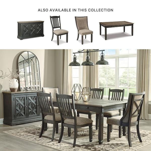 Signature DESIGN BY ASHLEY Tyler Creek Casual Black/Gray MDF 57.88