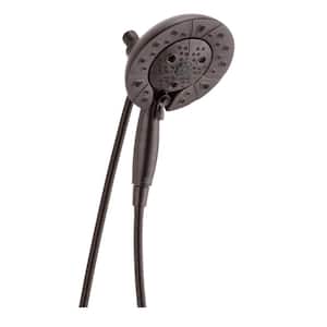 In2ition 5-Spray Patterns 2.5 GPM 6.88 in. Wall Mount Dual Shower Heads in Venetian Bronze