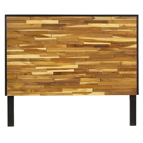 Padma's Plantation Reclaimed Wood Natural Queen Headboard