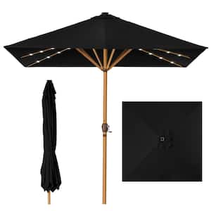 canvas patio umbrella wooden The Wooden™ S3-Size-MED How To Fix An Colours:ARUBA Drape Patio Umbrella features
