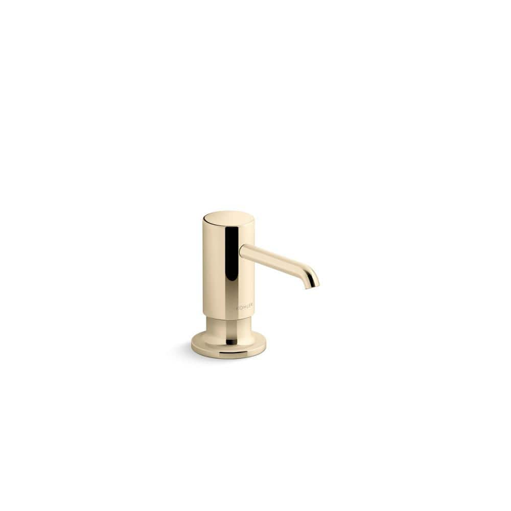 KOHLER Purist Soap/Lotion Dispenser in Vibrant French Gold 35761