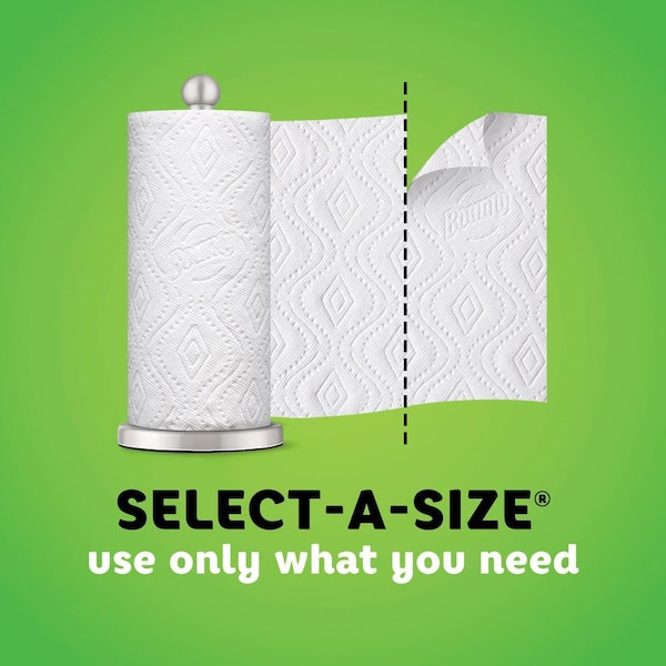 Bounty Select a Size Paper Towels 2 Ply 110 Sheets Per Double Roll White (2  ct) Delivery - DoorDash