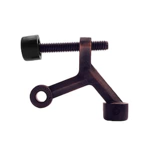 Oil-Rubbed Bronze Light Duty Hinge Pin Door Stop (10-Pack)