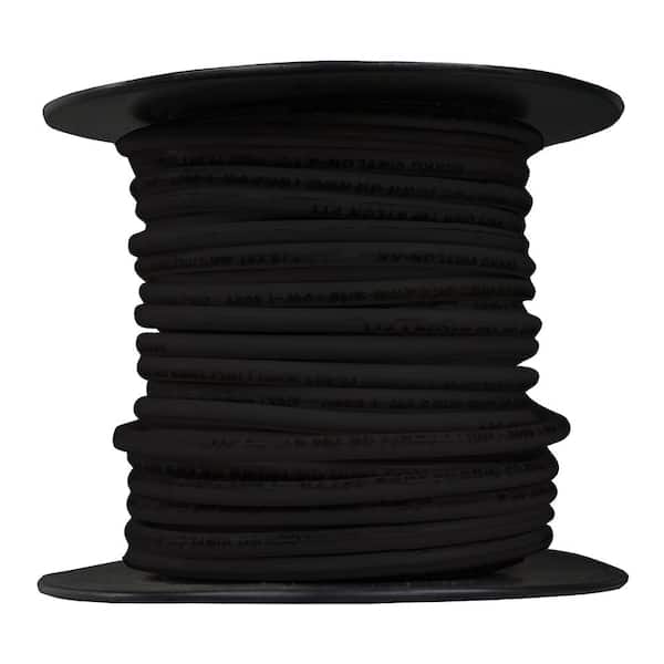 50 ft. 14 Gauge Black Stranded Copper THHN Wire