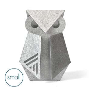 Aluminum Mini Owl Origami Geometric Specialty Sculpture