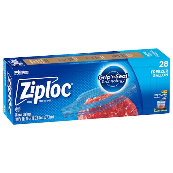 Ziploc® Freezer Bags - 2 Gallon