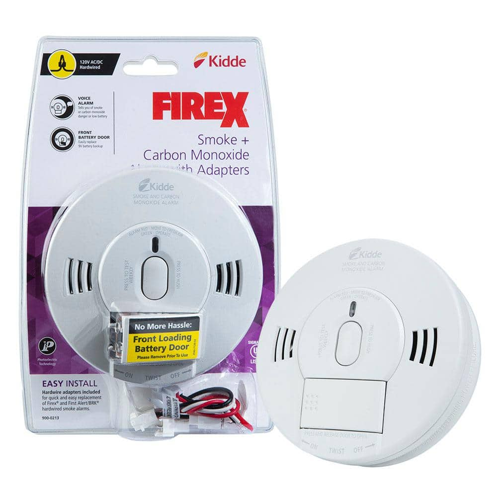 kidde-firex-hardwired-combination-smoke-and-carbon-monoxide-detector