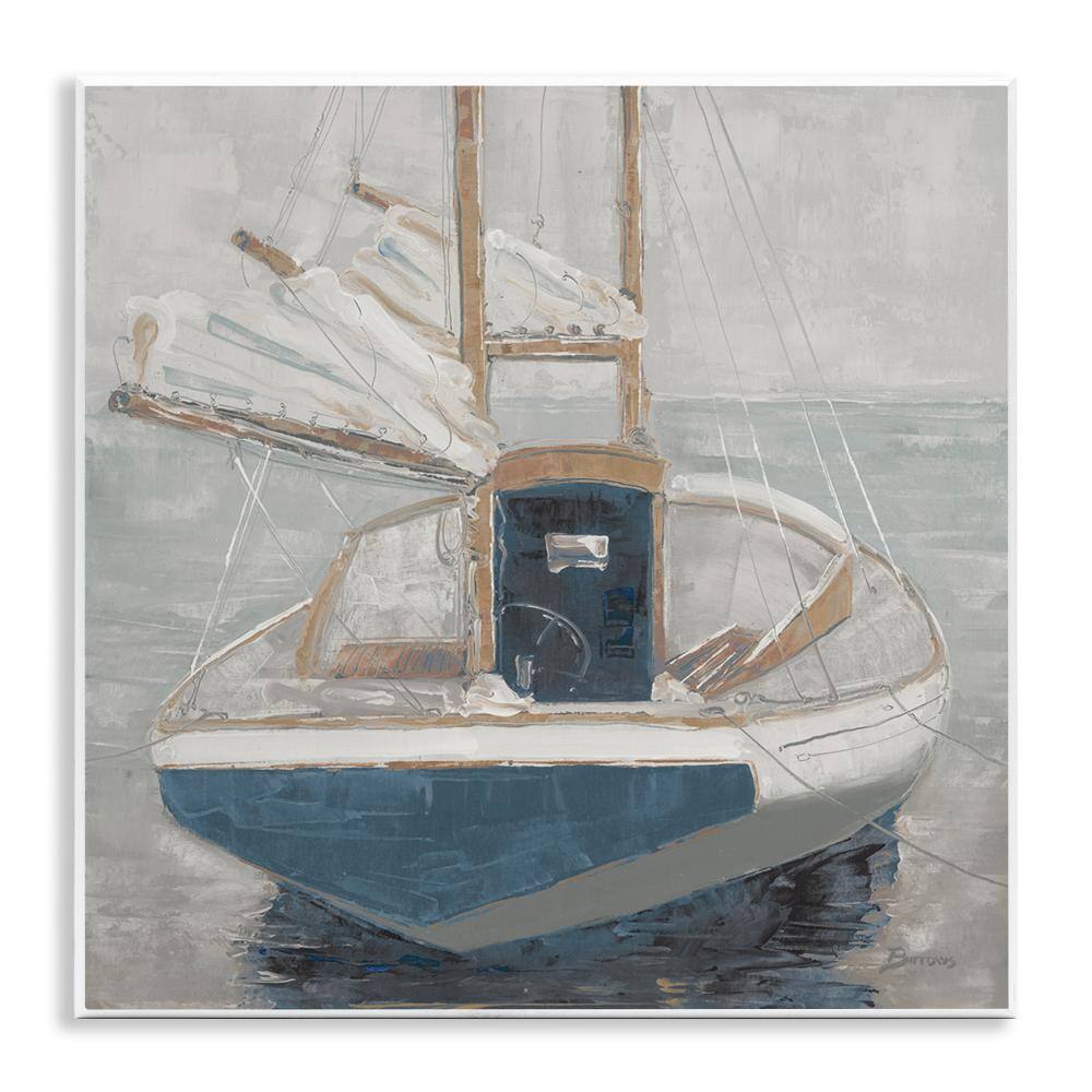Stupell Industries Serene Harbor Sail Boat Wall Plaque Art, design by ...