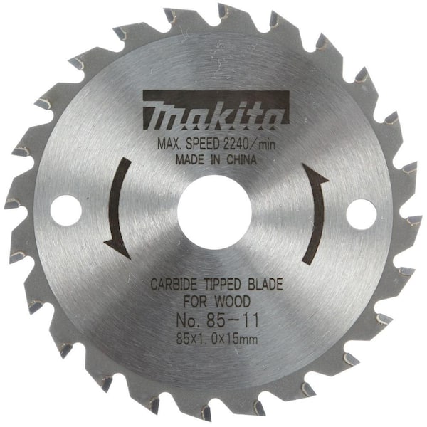 Makita 3-3/8 in. 24-Teeth Carbide-Tipped General Purpose Circular Saw Blade