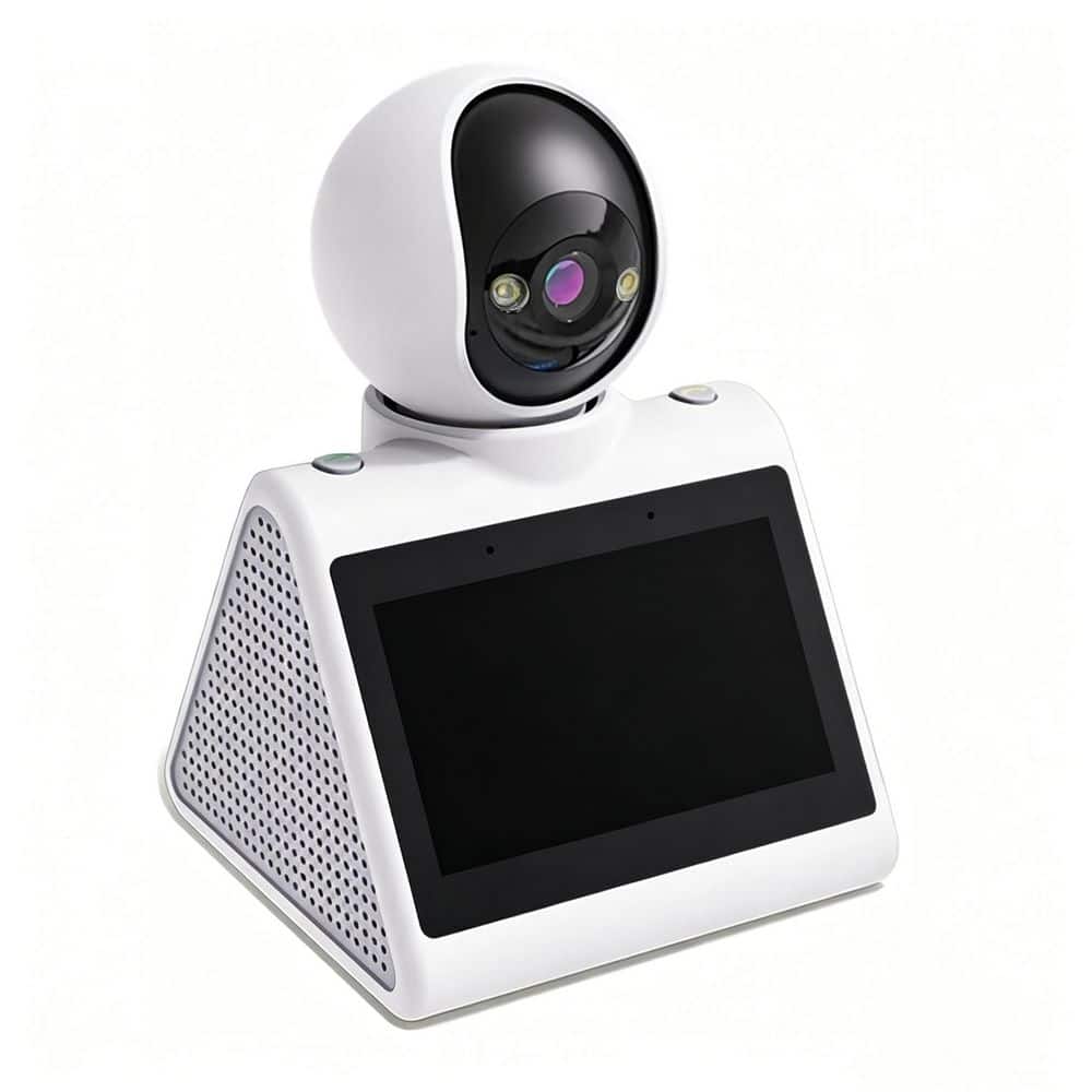 Home Security Camera with 4.3 in. Screen, 2 Way Video Call Function for Elderly, 1080P HD with Motion Detection