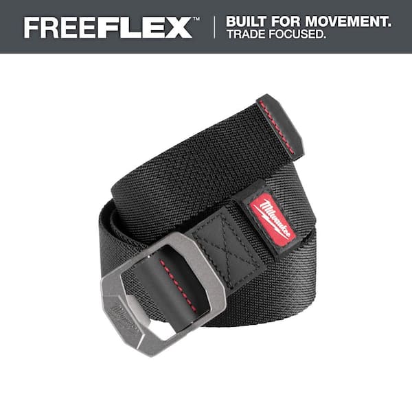 Milwaukee Small FREEFLEX Nylon Webbing 1.5" Belt