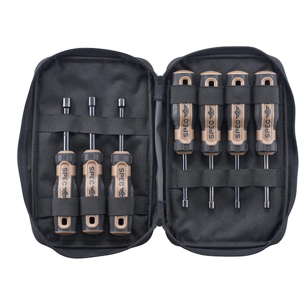SPEC OPS Metric Nut Driver Set, Hollow Shaft, 40% More Torque