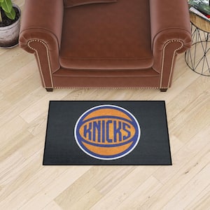 New York Knicks Black 2 ft. x 3 ft. Starter Mat Area Rug